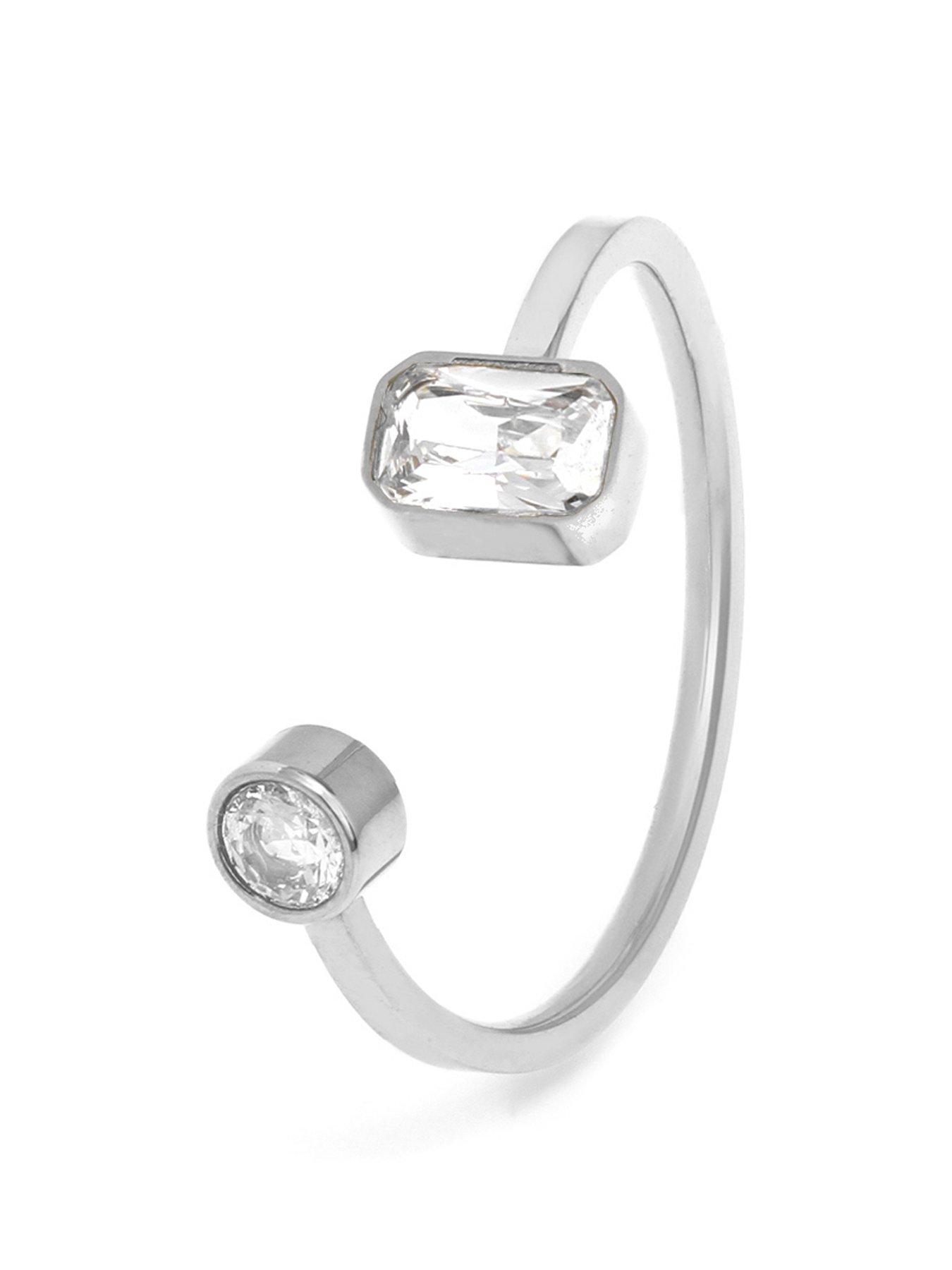 Say It With Birthstone Ring - Silver