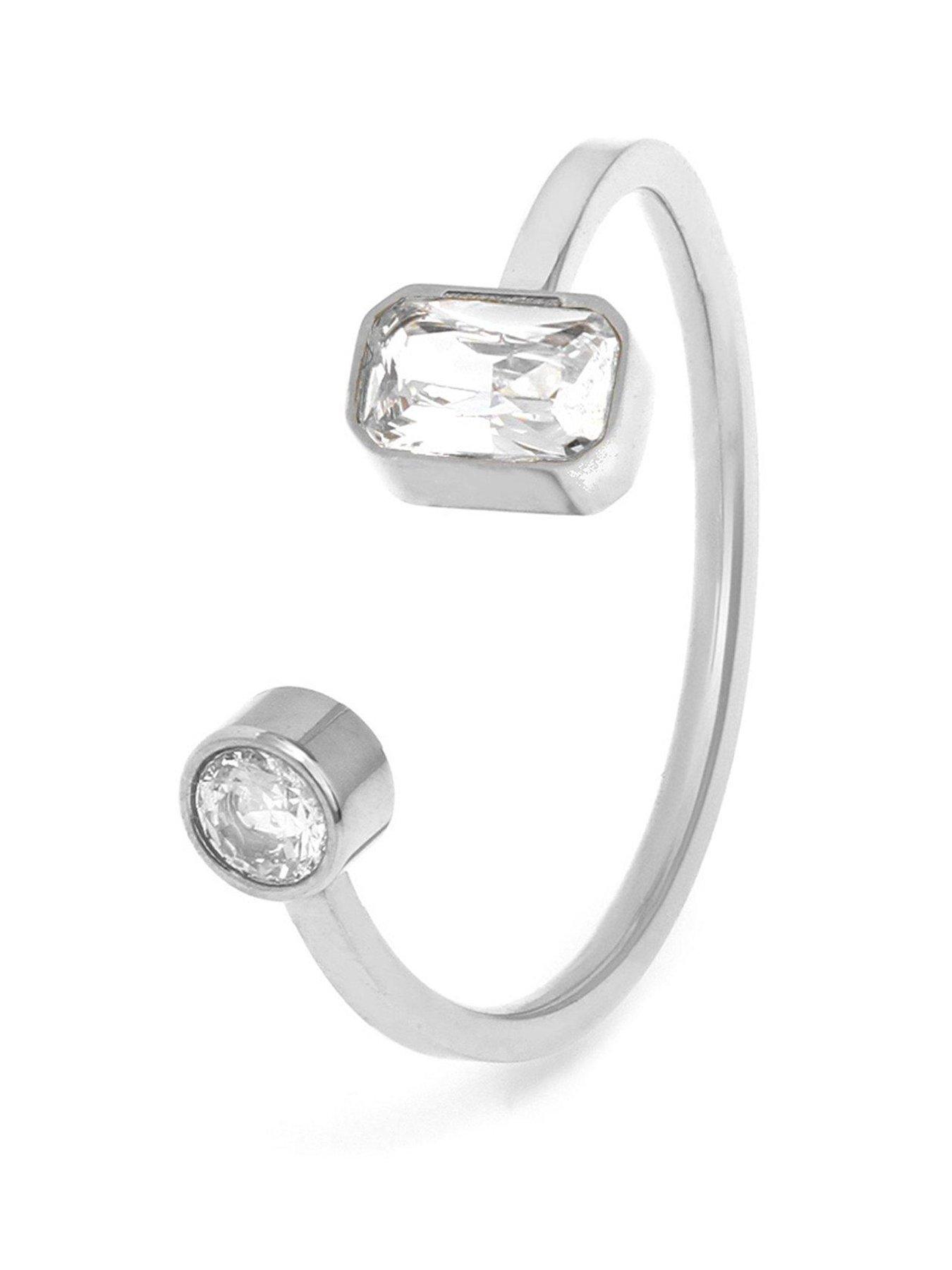 Say It With Birthstone Ring - Silver