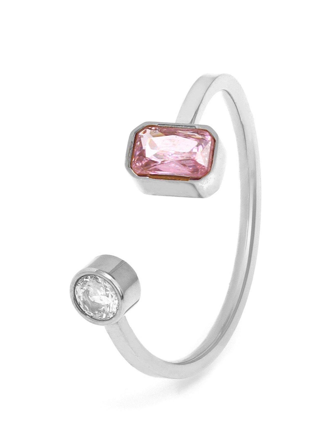 Say It With Birthstone Ring - Silver