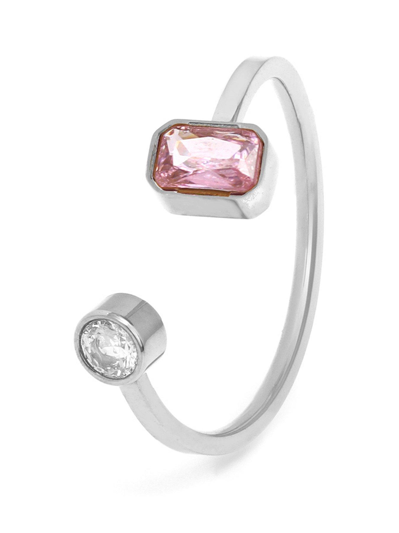 Say It With Birthstone Ring - Silver