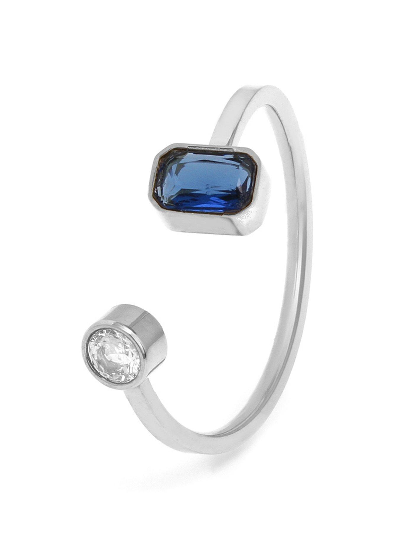 undefined Birthstone Ring - Silver