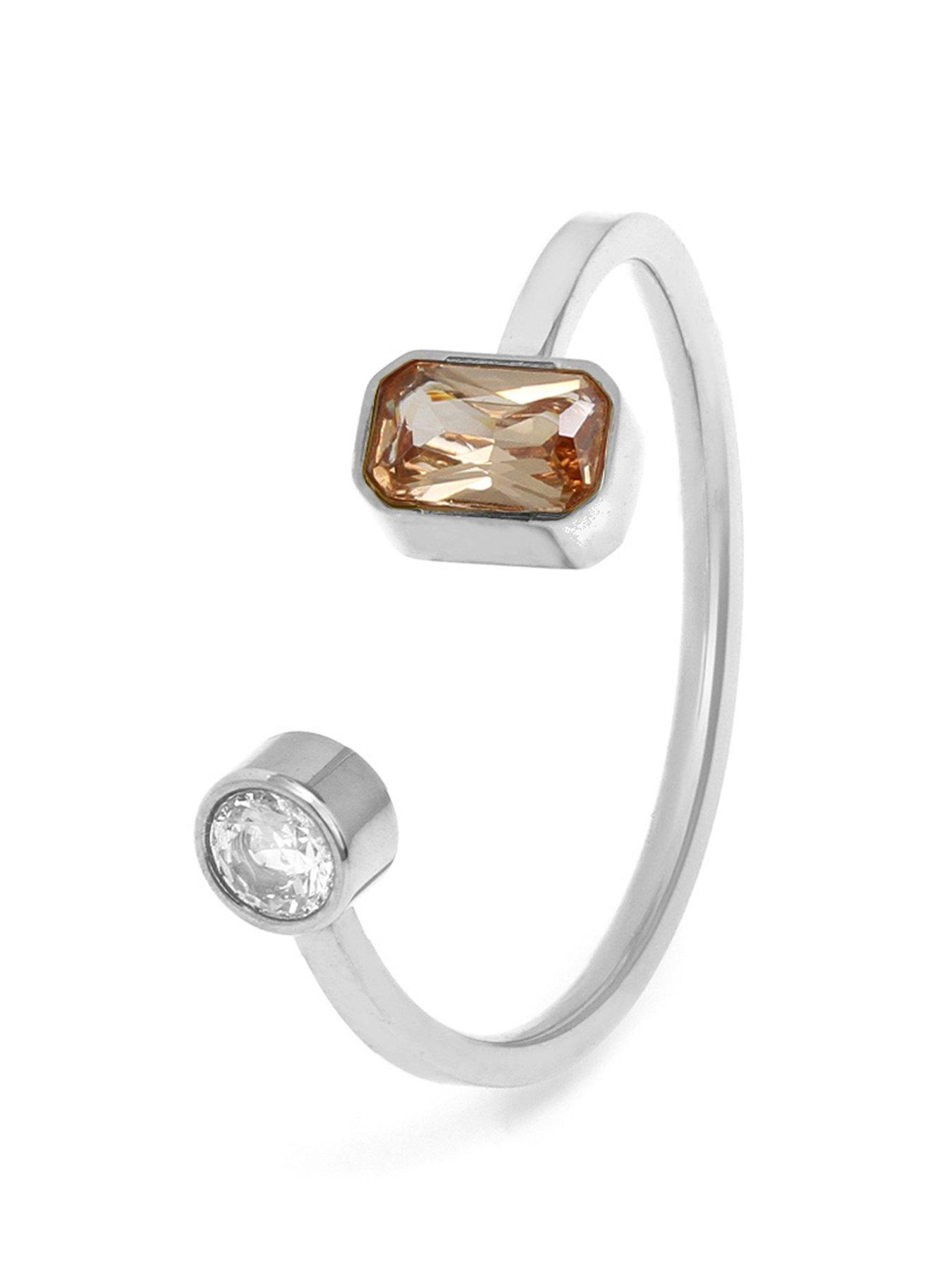 Say It With Birthstone Ring - Silver