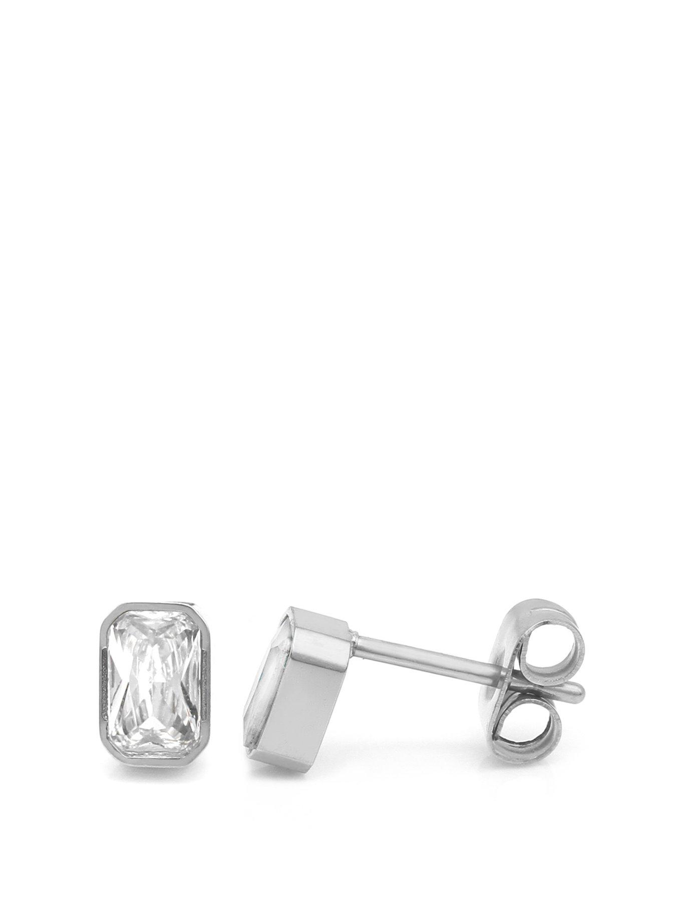 Say It With Birthstone Earrings - Silver