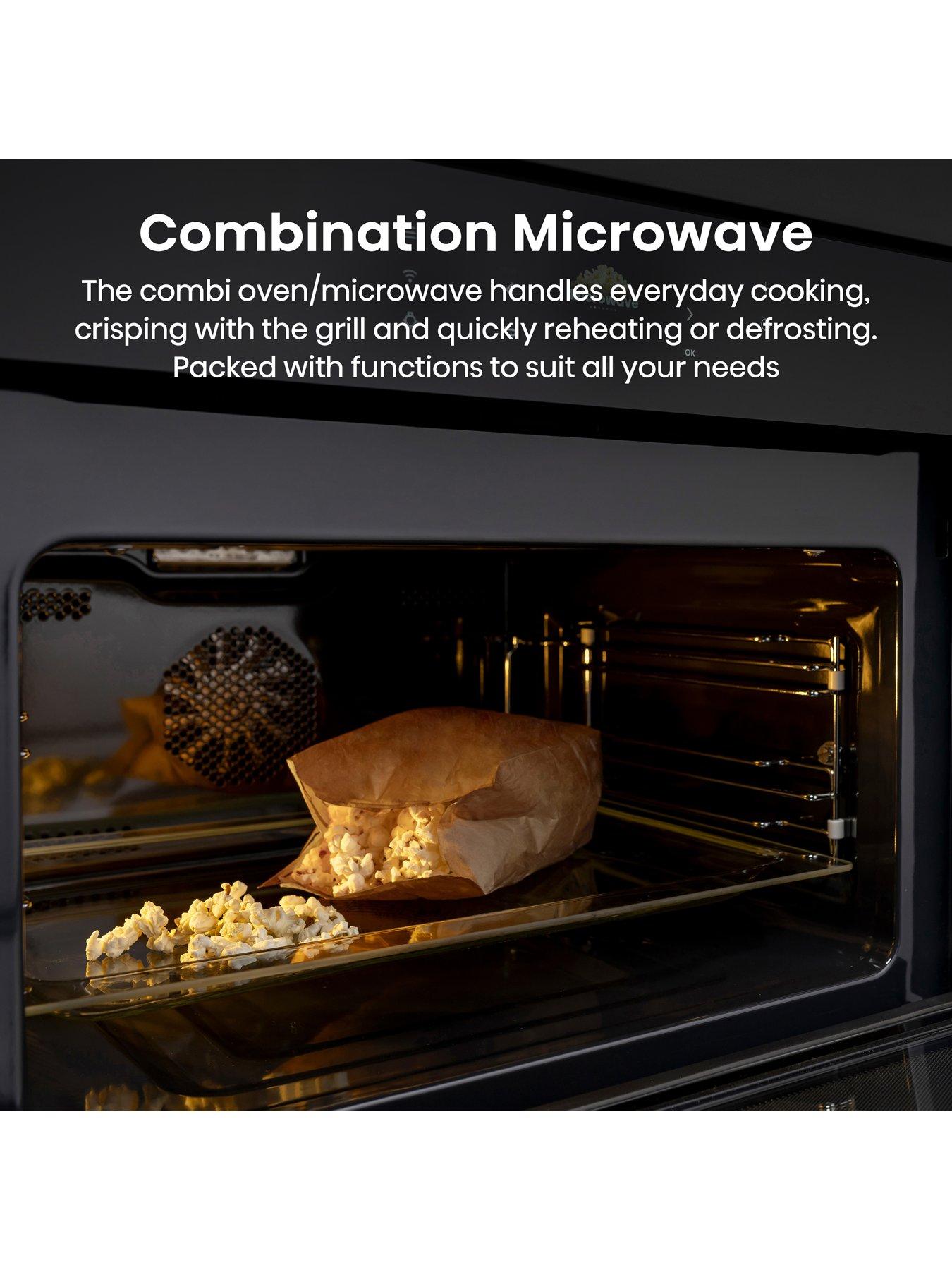 Image 4 of 7 of Hisense Hi8 BlackLine&nbsp;BIM4AH8UKWF 50L Built-in&nbsp;Multifunctional Electric Single Oven with Microwave Function&nbsp;- Jet Black