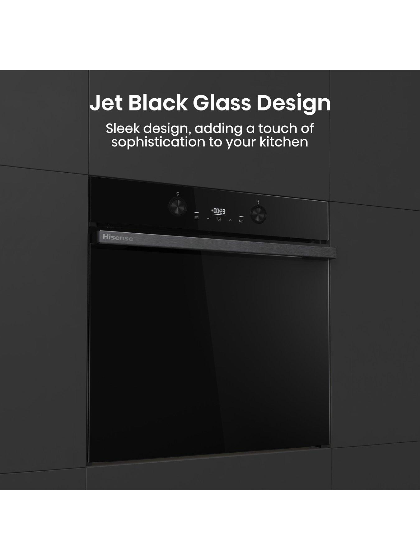 Image 4 of 7 of Hisense Hi4 BlackLine BI64221PDBG 77L Built In Electric Single Pyrolytic Oven - Jet Black