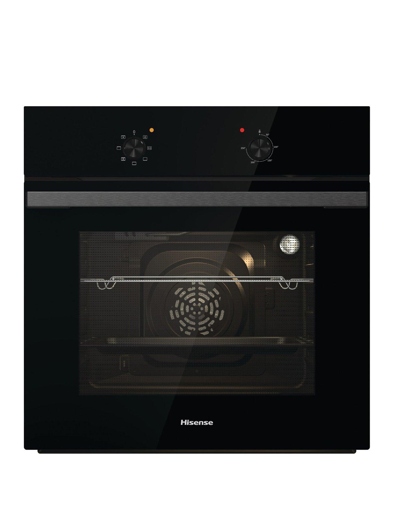undefined BI62020ABGUK 61L Built In Electric Single Oven - Black