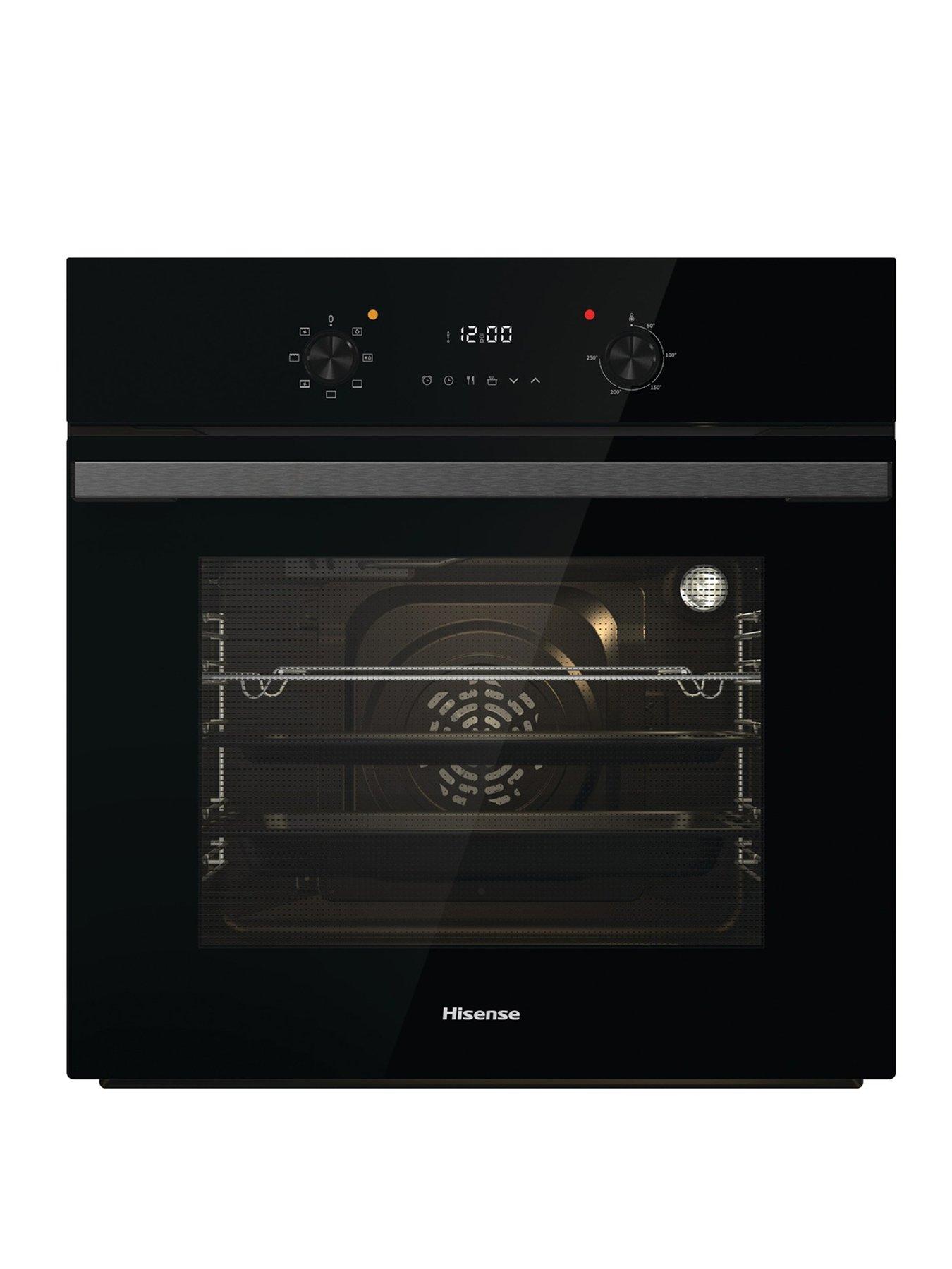 undefined BI62220ABGUK 61L Built In Electric Single Oven - Black