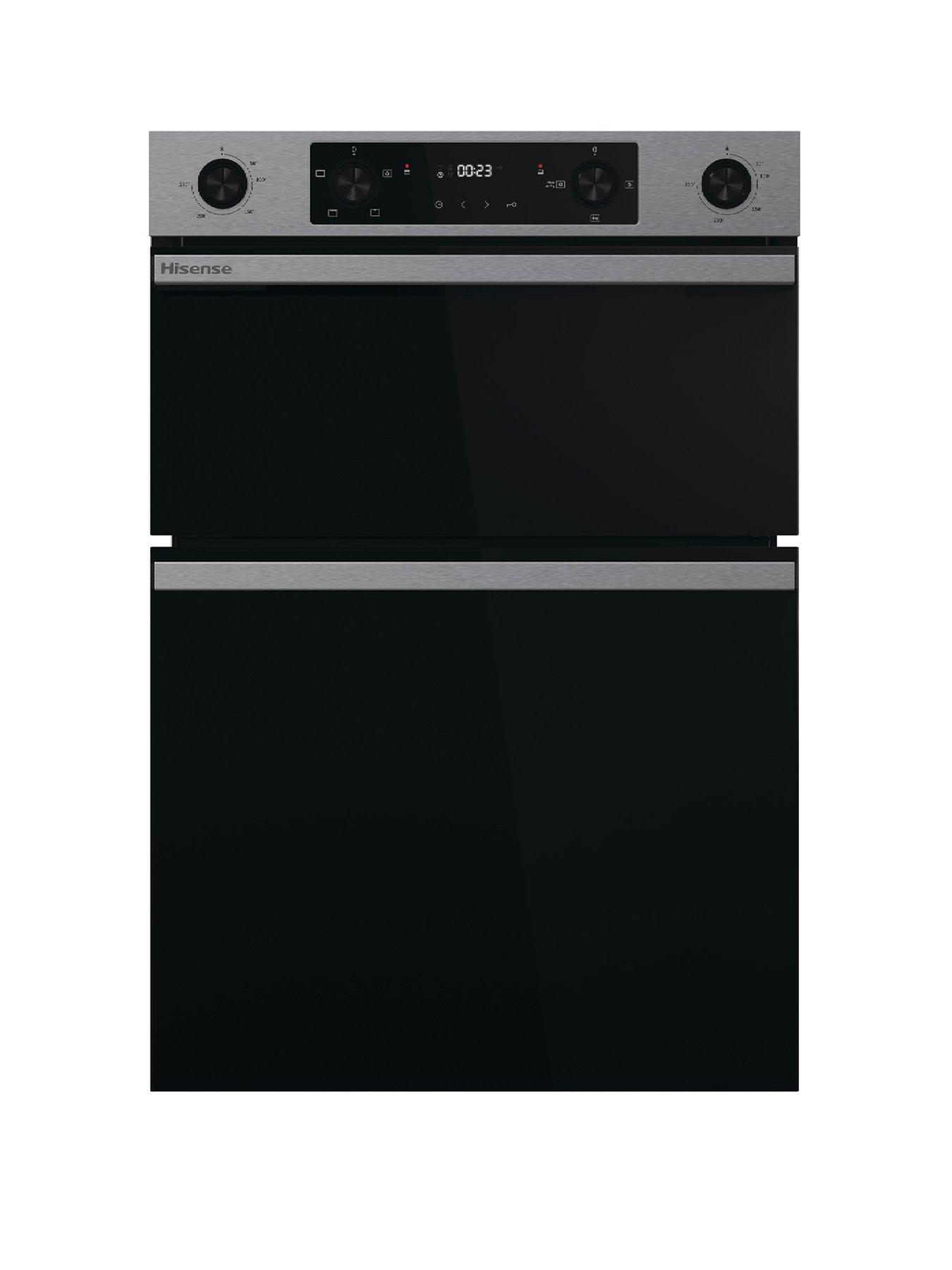 undefined Hi6 BID914221CX 72/38L Built In Double Oven with Catalytic Liners - Stainless Steel