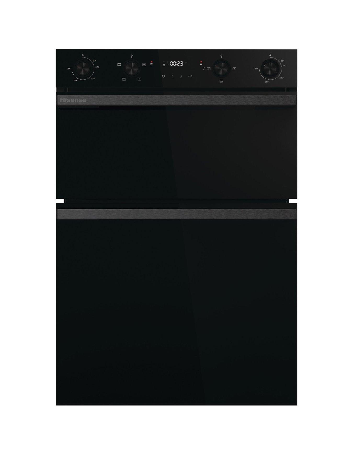 undefined Hi6 BID914221CDBG 72/38L Built In Double Oven with Catalytic Liners - Black