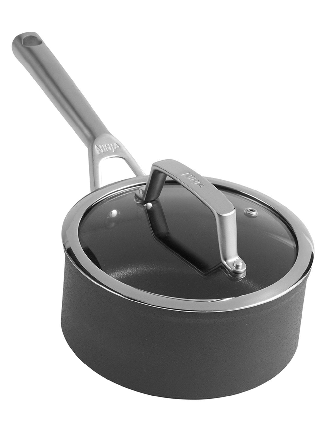 Product photograph of Ninja Foodi Zerostick 16cm Saucepan With Lid - C30216uk from very.co.uk