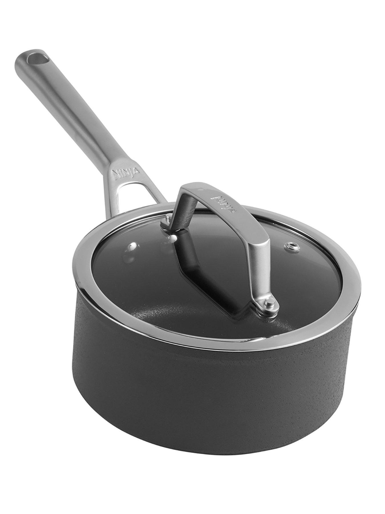 Product photograph of Ninja Foodi Zerostick 18cm Saucepan With Lid from very.co.uk