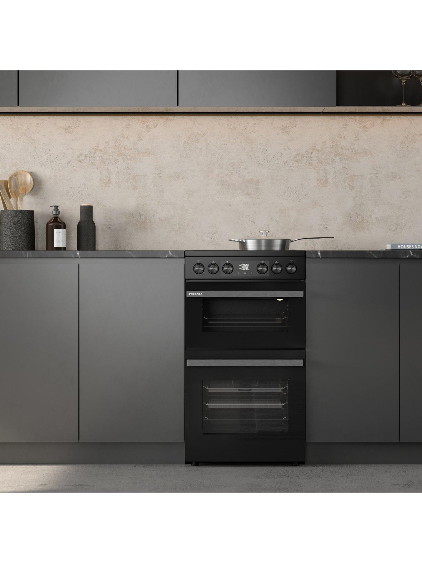 Image 6 of 7 of Hisense Hi6 Max HDCEC5C10B 69/43L Ceramic Freestanding 50cm Electric Cooker - Black