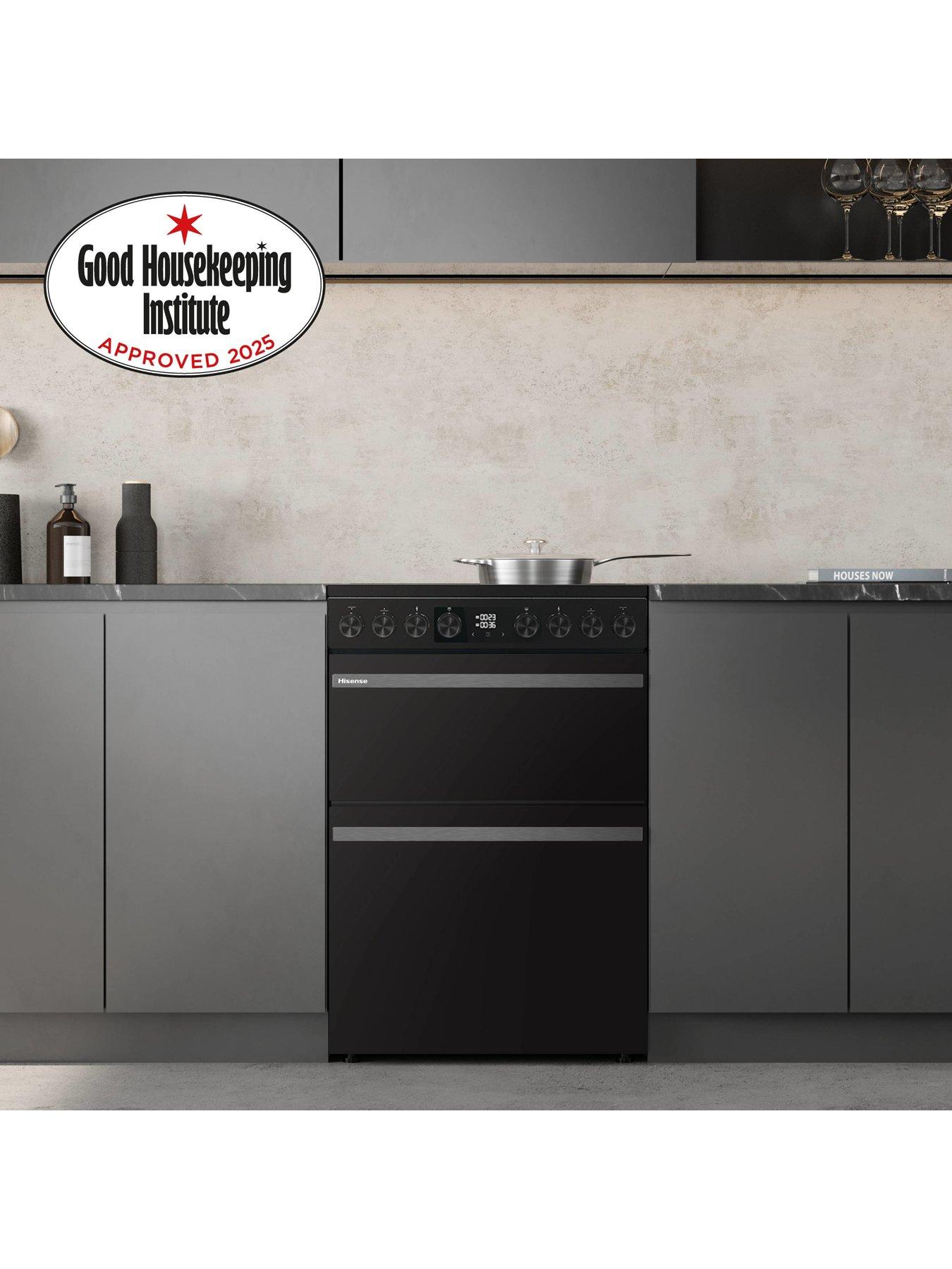 Image 6 of 7 of Hisense Hi6 Max HDCEC6C20B 80/50L Ceramic Freestanding 60cm Electric Cooker - Jet Black