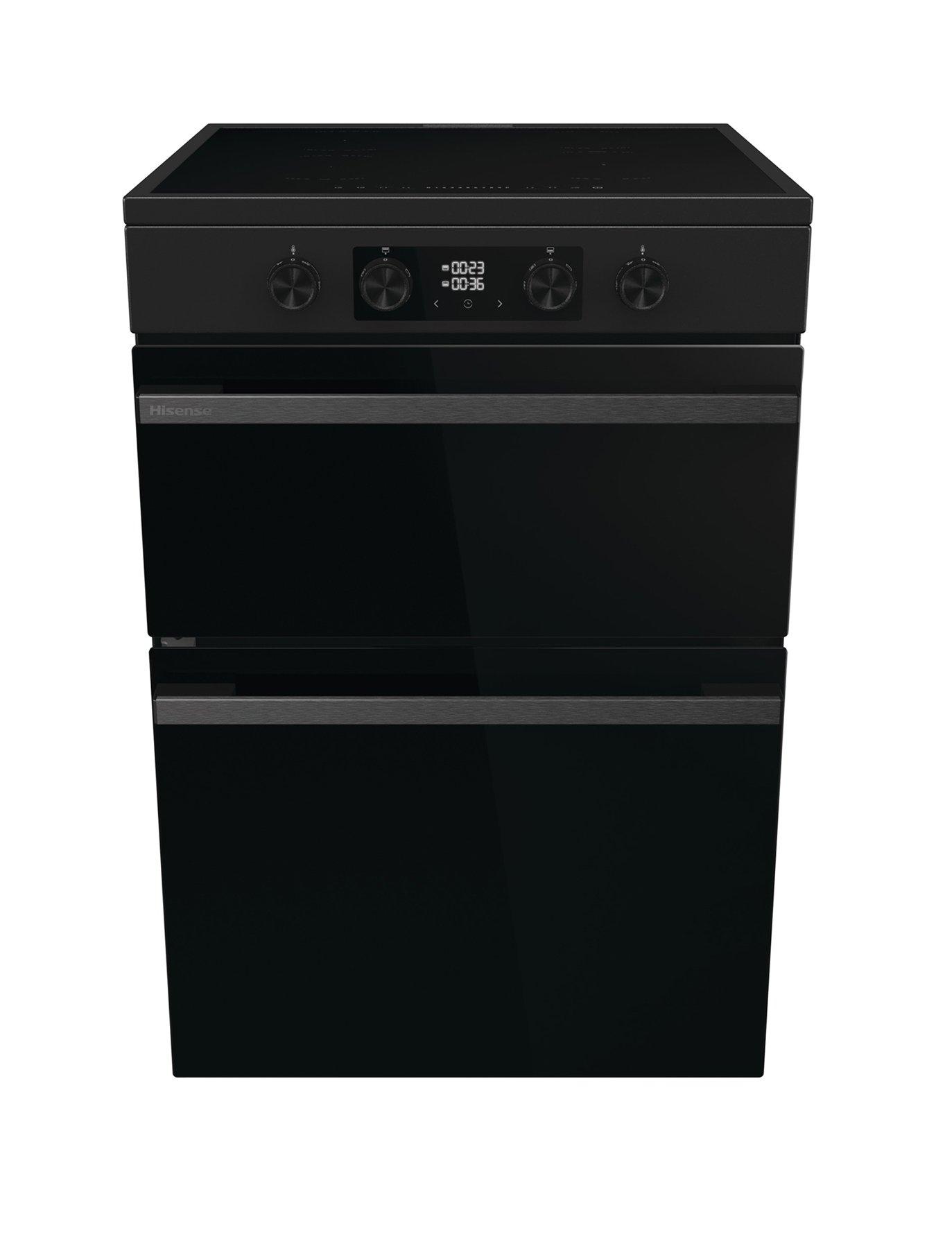 undefined Hi6 Max HDCEIT6C20B 80/50L Induction Freestanding 60cm Electric Cooker - Jet Black