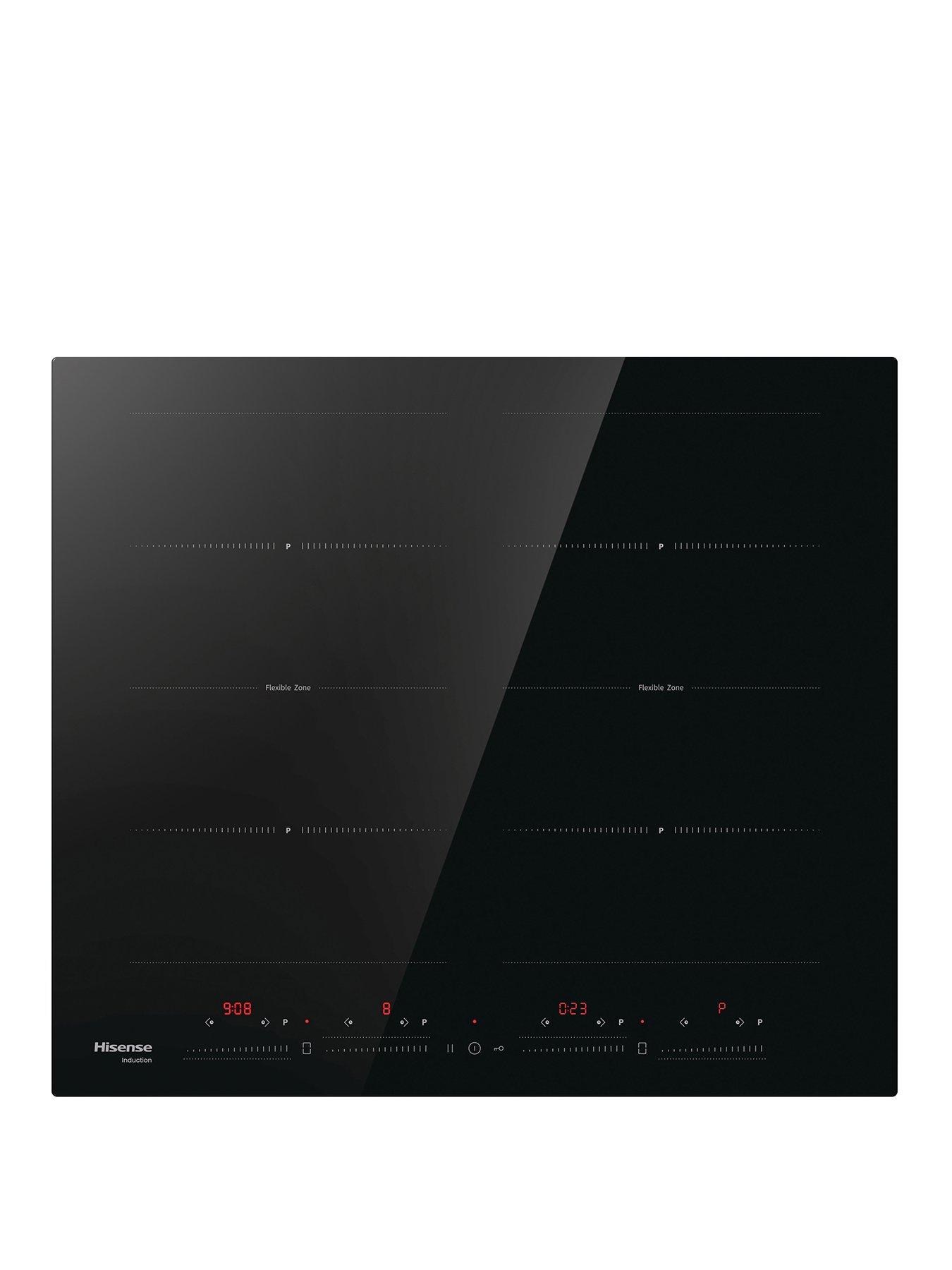 Hisense HI6442BSCE, AreaFlex, 60cm Induction Hob - Black