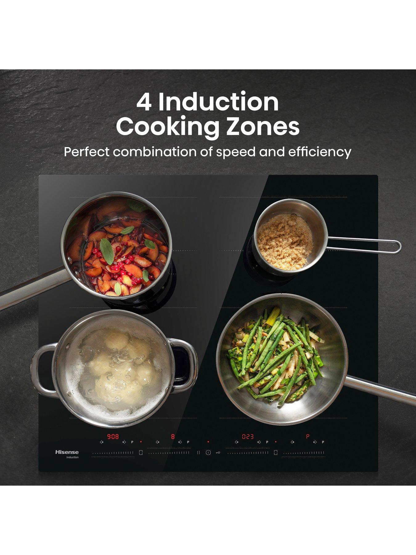 Image 3 of 7 of Hisense HI6442BSCE, AreaFlex, 60cm Induction Hob - Black