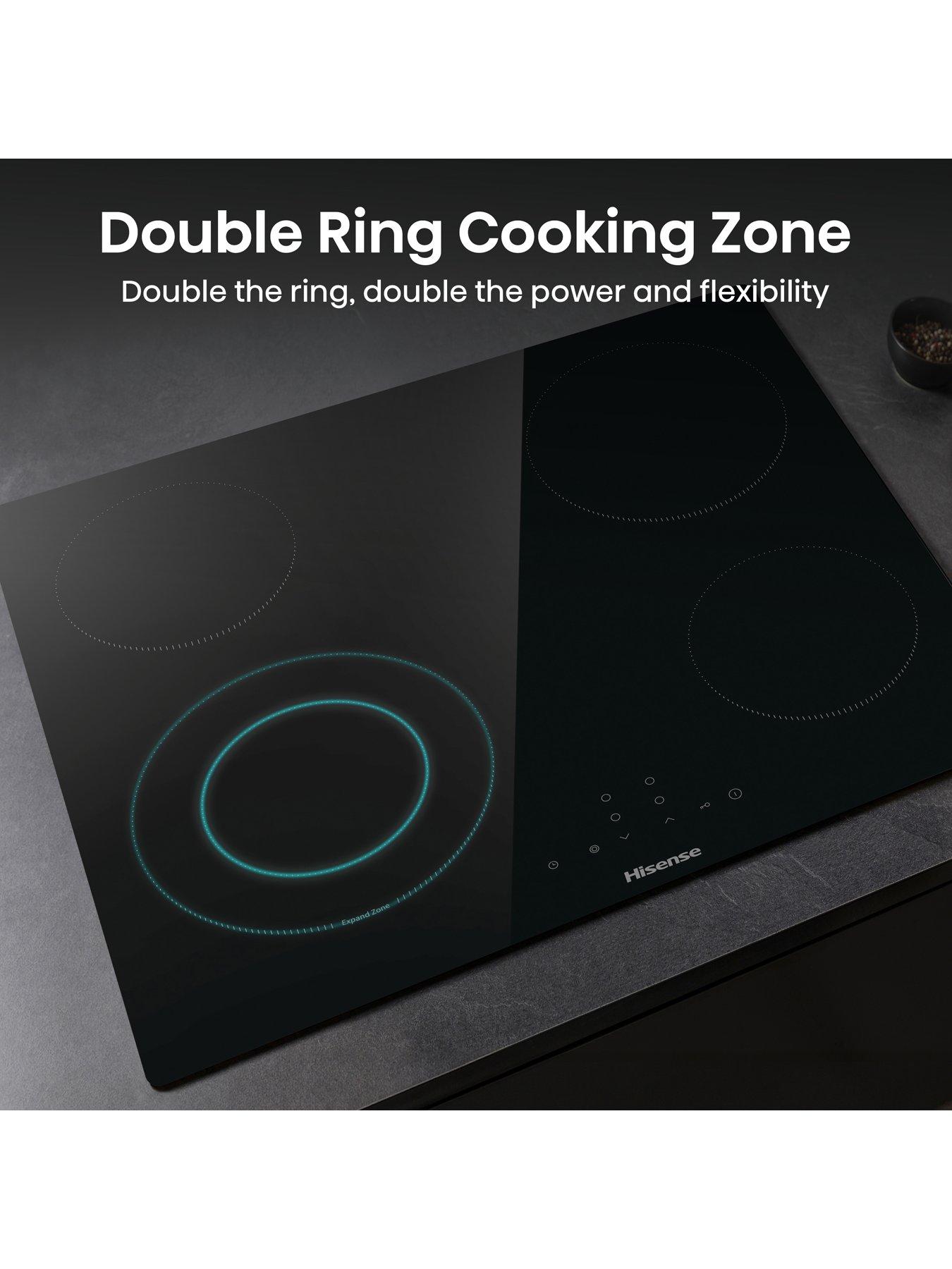 Image 4 of 7 of Hisense E6422SC 60cm Ceramic Hob - Black
