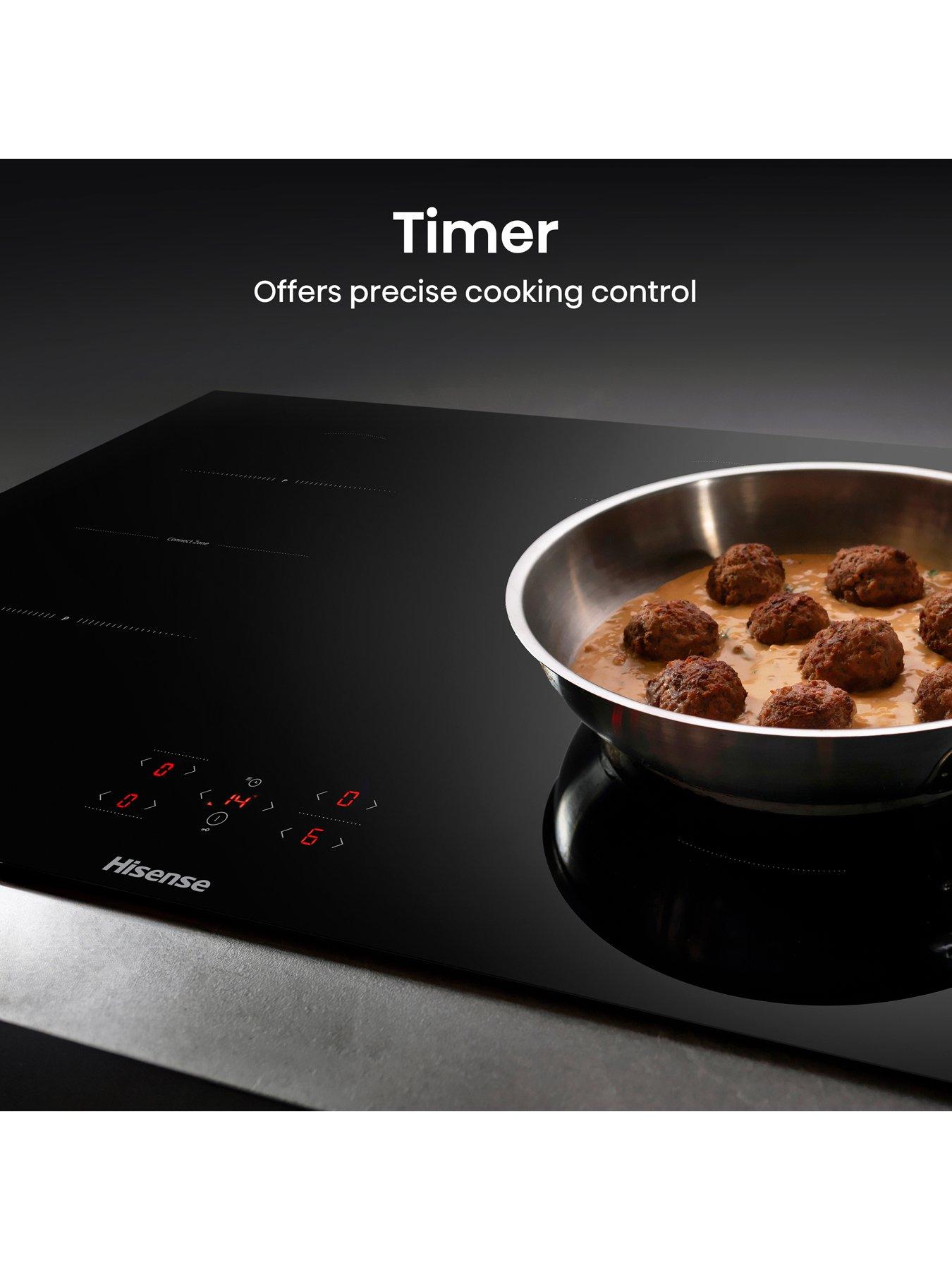 HI8421BSC Bridge Zone 80cm Induction Hob Black