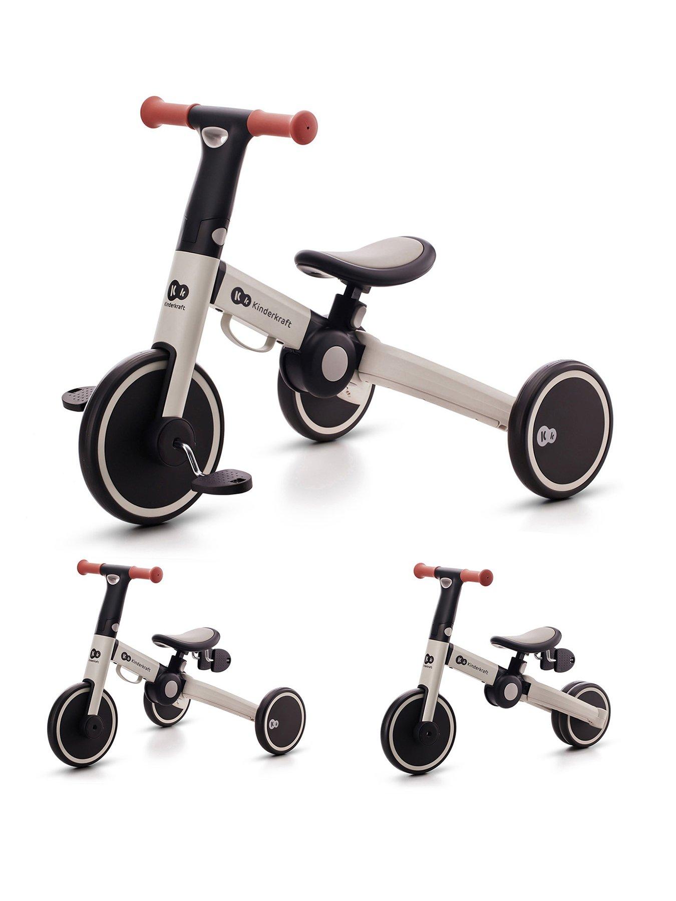 Image 1 of 8 of Kinderkraft 4Trike Tricycle - Silver Grey