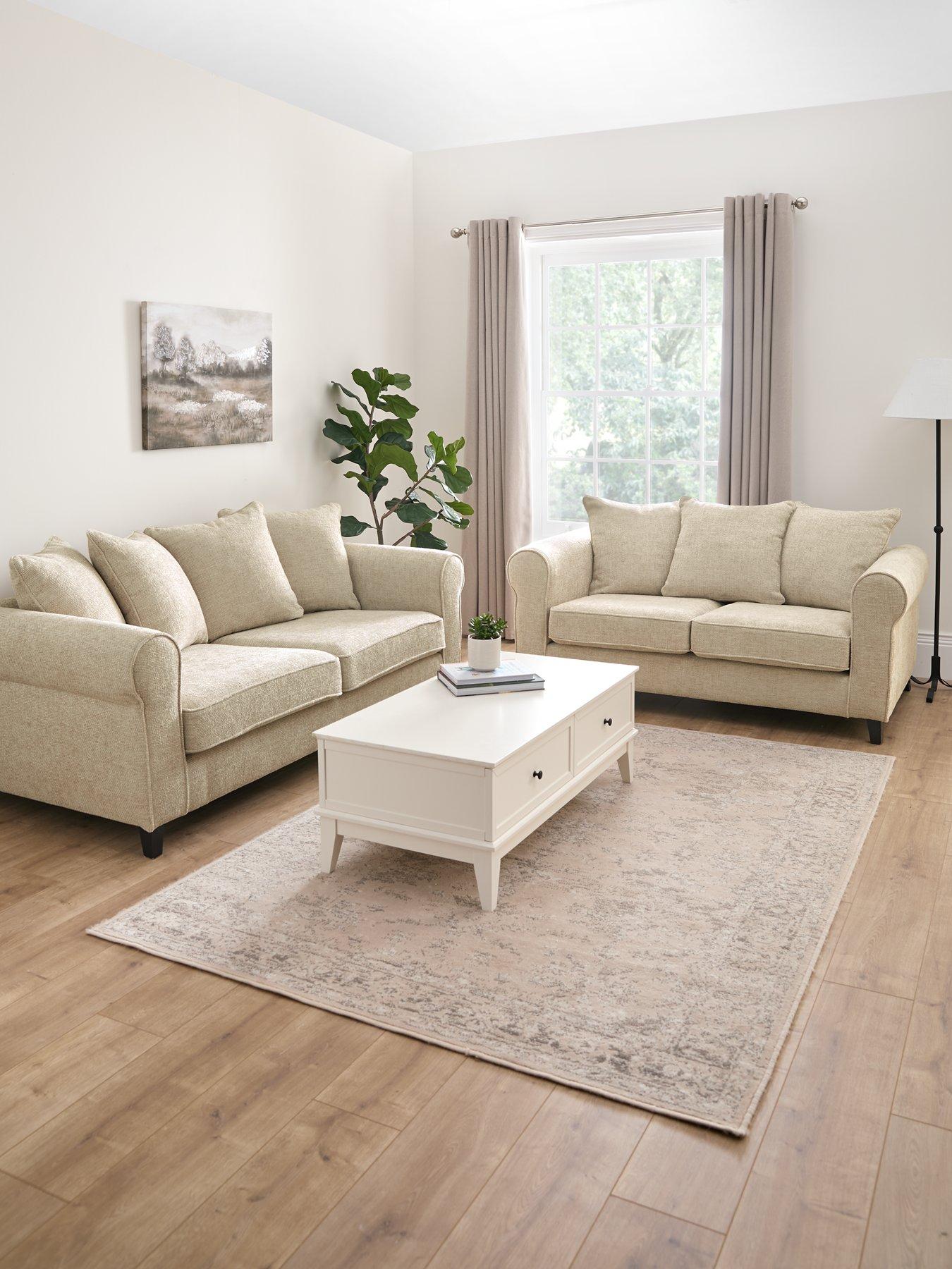 Image 1 of 7 of The Very Collection Sanderson 3 + 2 Seater Sofa Set (Buy &amp; SAVE!)&nbsp;-&nbsp;FSC&reg; Certified