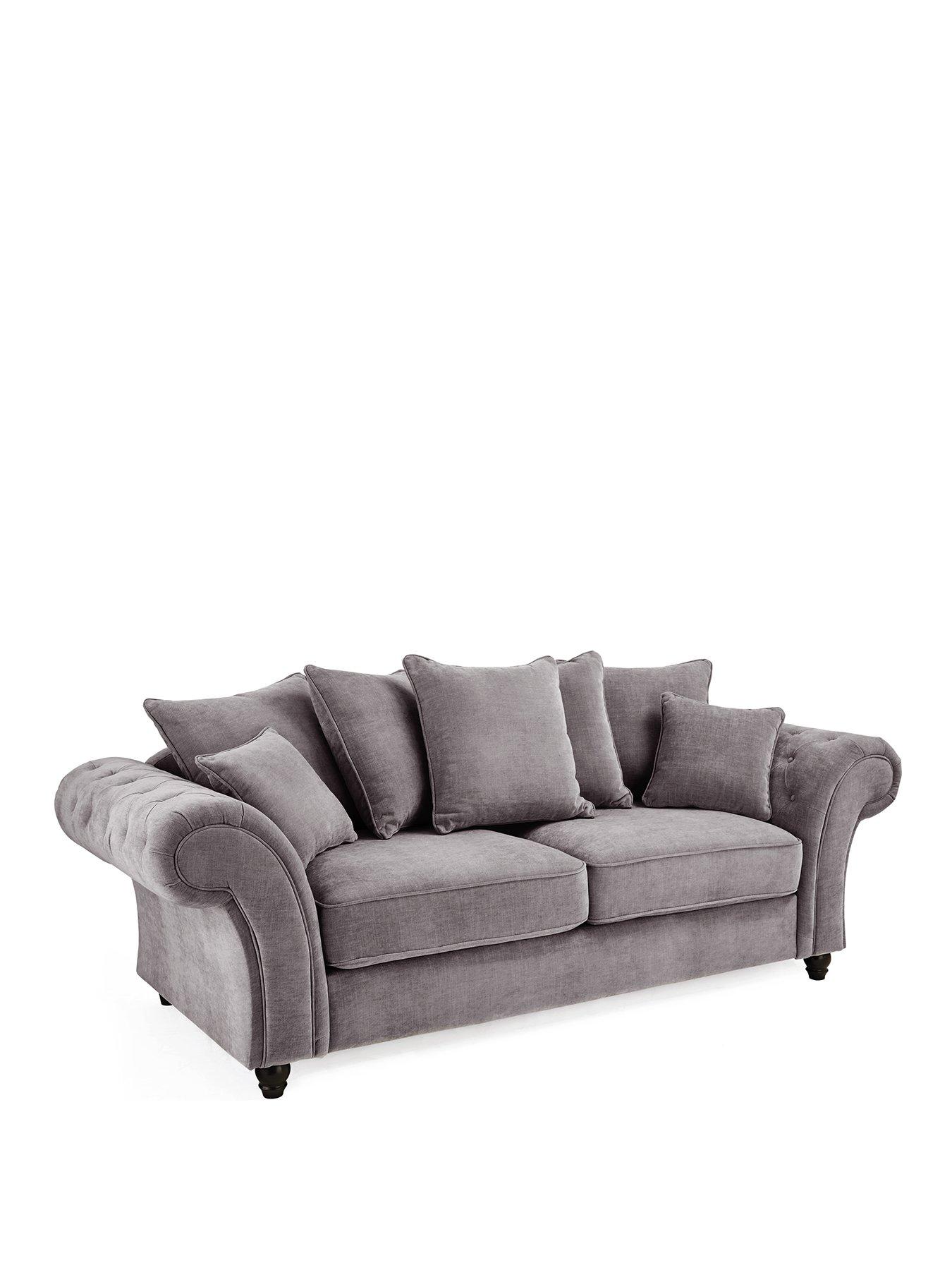 Image 3 of 7 of The Very Collection Windsor Fabric Scatter Back 3 Seater + 2 Seater Sofa Set (Buy &amp; SAVE!) - FSC&reg; Certified