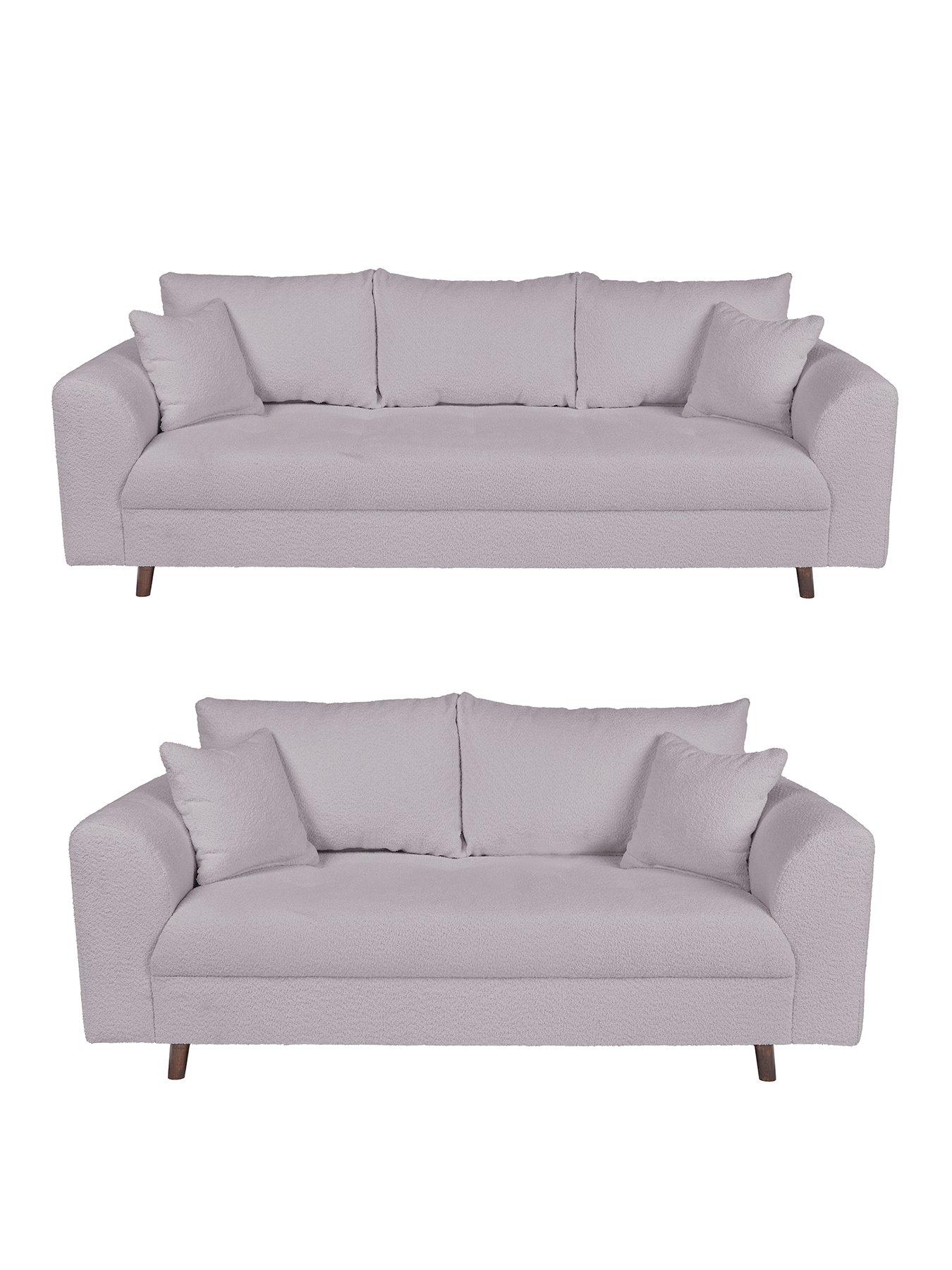 undefined Rune Fabric 3 + 2 Seater Sofa Set - FSC® Certified