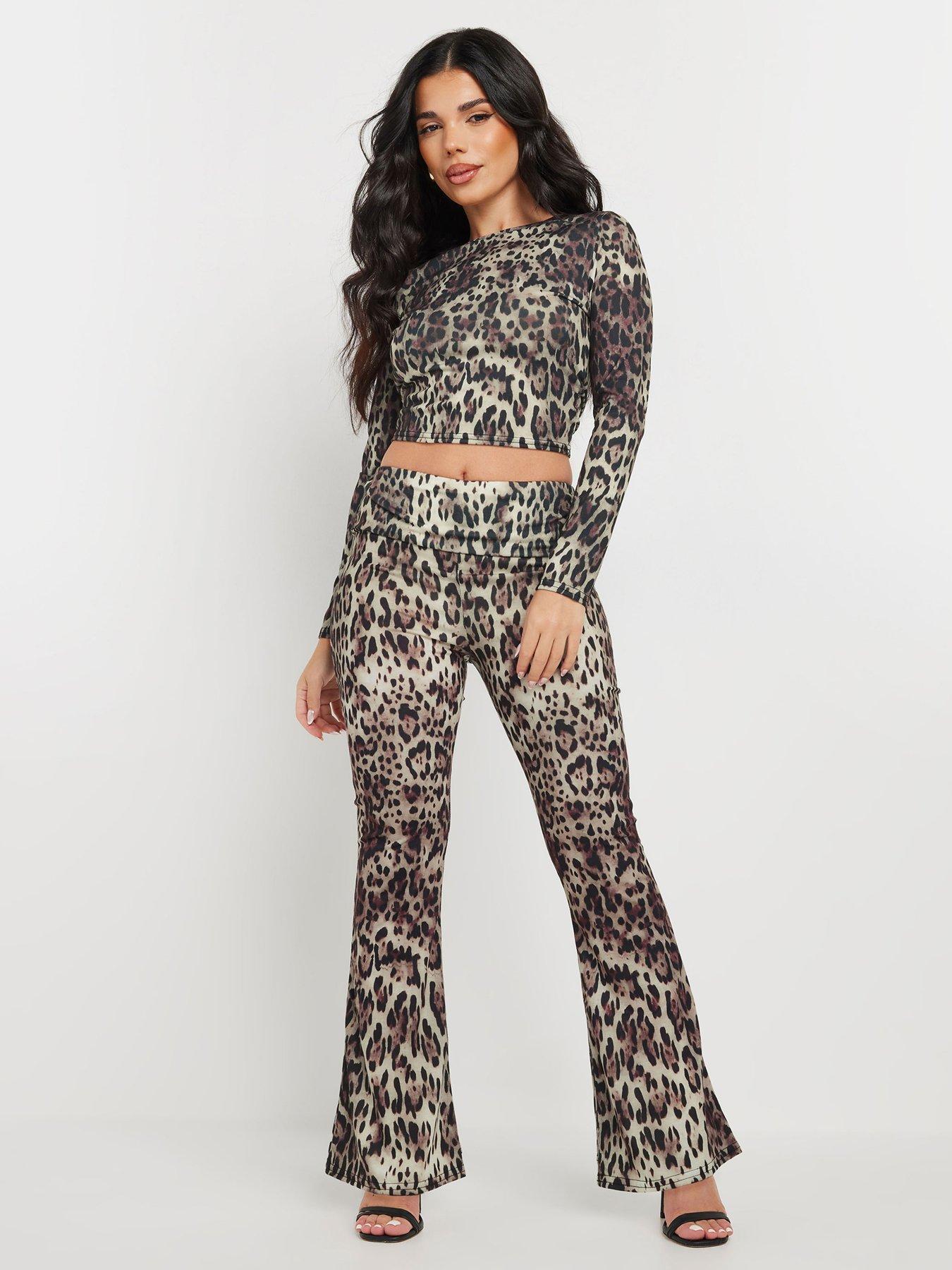 PixieGirl Petite Leopard Fold Legging