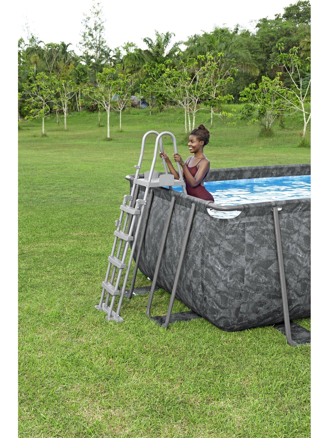Image 5 of 7 of Bestway APX 365 Rectangular Above Ground Pool Set (18ft x 9ft)