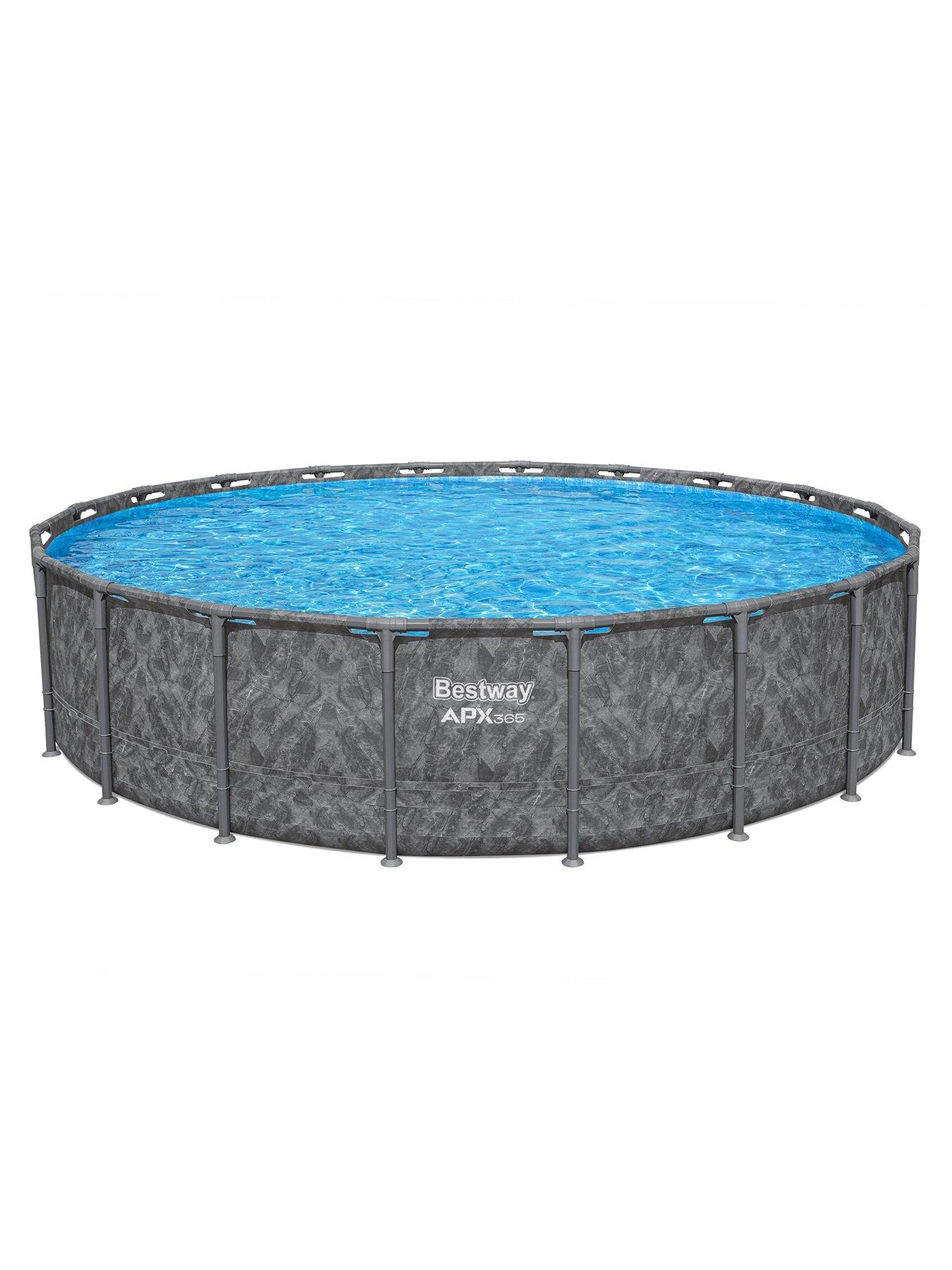 Bestway APX 365 Round Above Ground Pool Set (20 Foot) | Very
