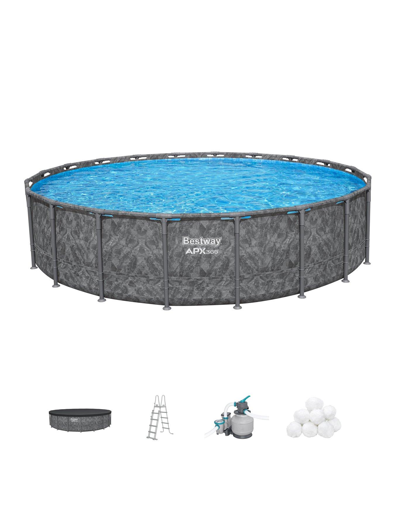 Image 7 of 7 of Bestway APX 365 Round Above Ground Pool Set (20 Foot)
