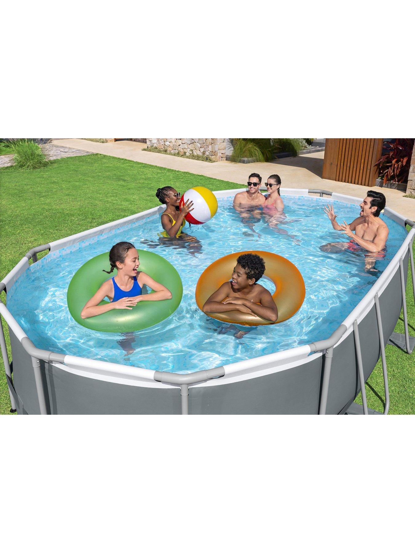 Image 4 of 7 of Bestway Steel Pro Max Oval Pool Set (16 x 10 Foot)