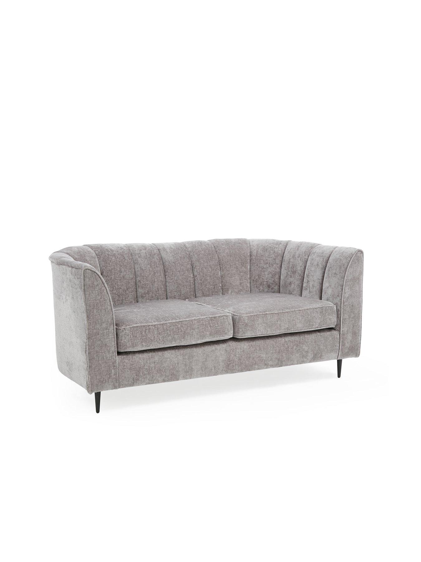 Image 4 of 7 of Very Home Guild Fabric&nbsp;3&nbsp;+ 2 Seater Sofa Set (Buy &amp; SAVE!) - Grey