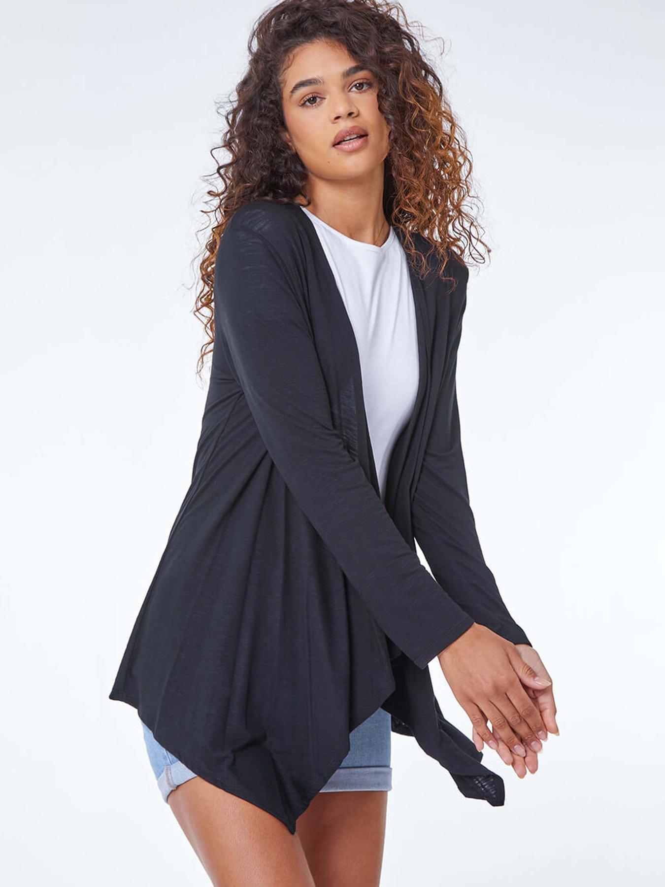 roman-waterfall-front-jersey-cardigan-black