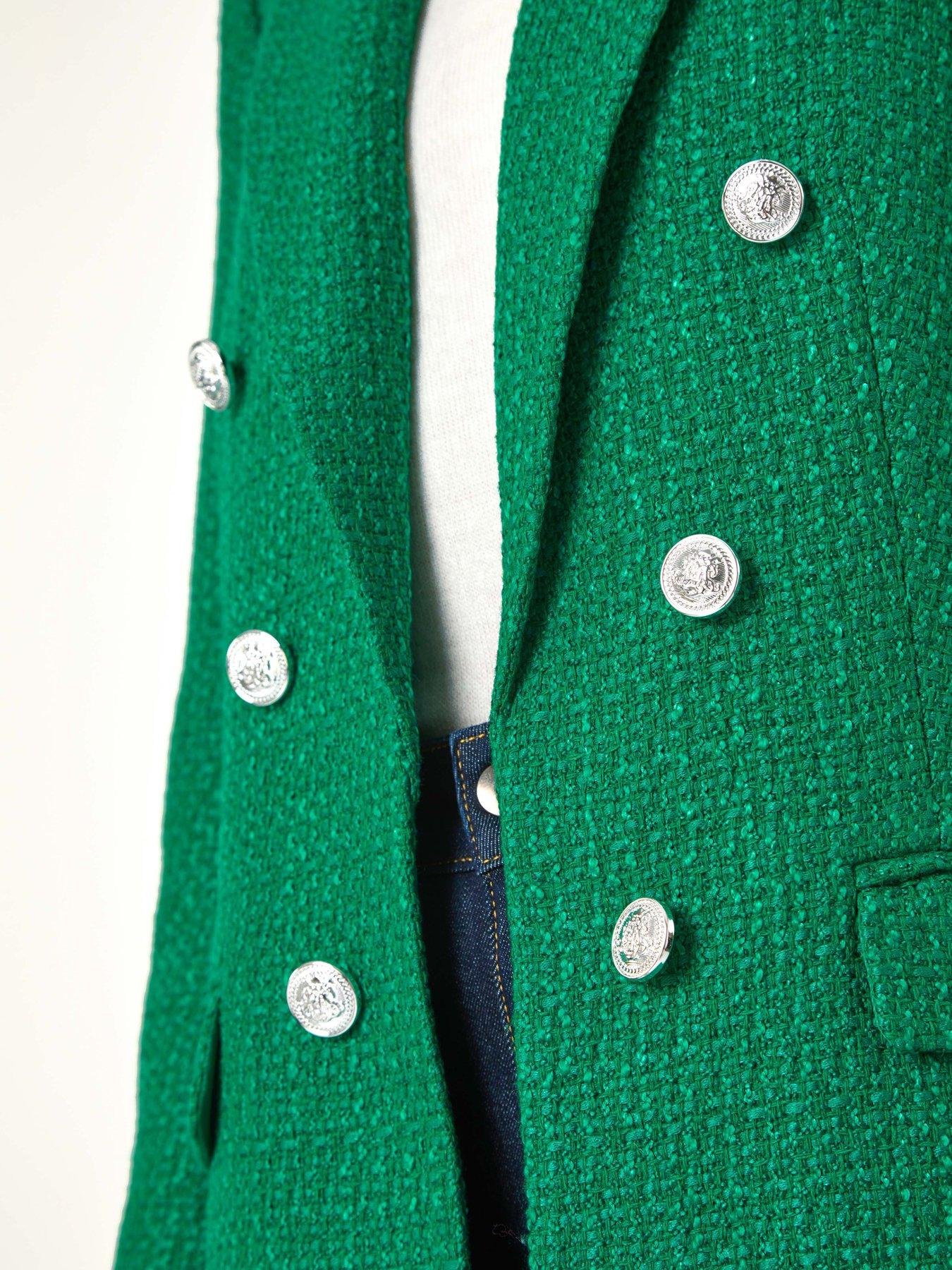 Longline boucle jacket deals