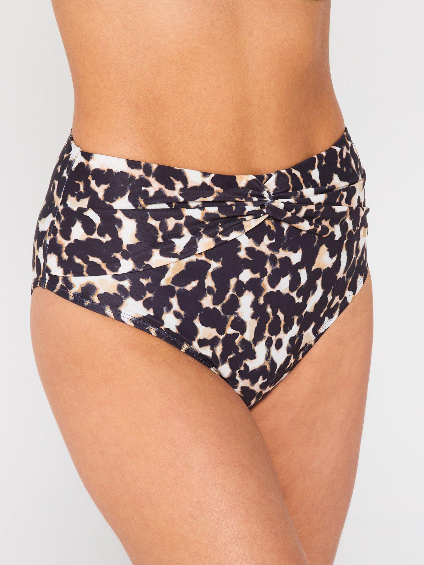 undefined Twist Detail High Waisted Brief