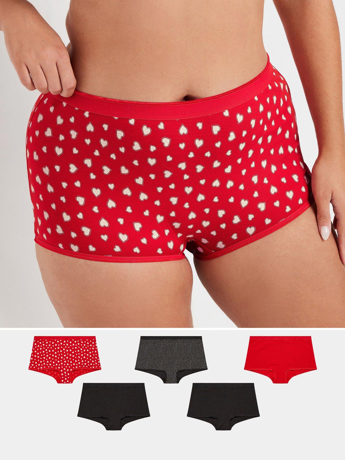 Image 1 of 3 of Yours Curve 5 Pack Stretch Short - Multi