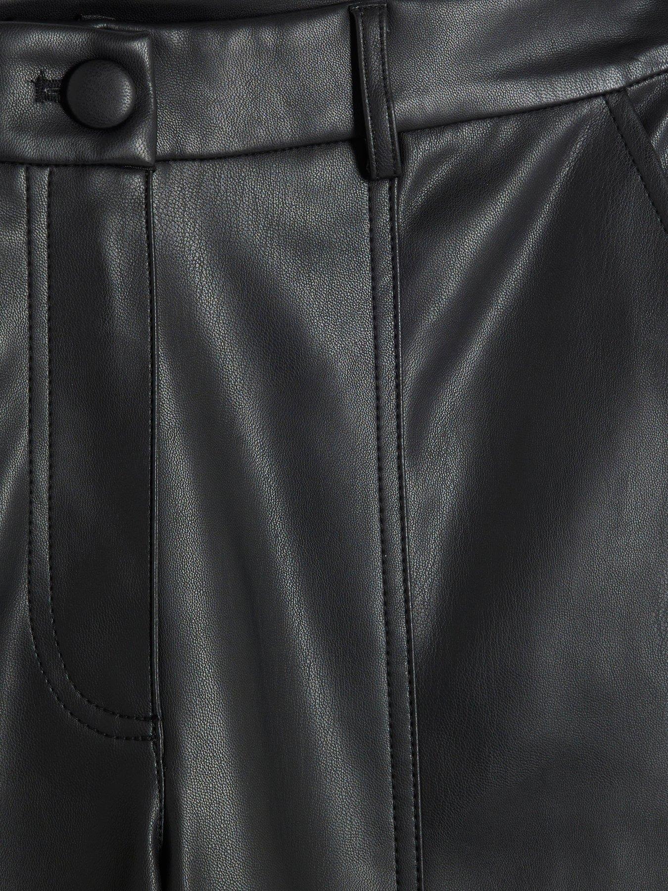 Image 6 of 6 of River Island Cigarette Trouser - Black