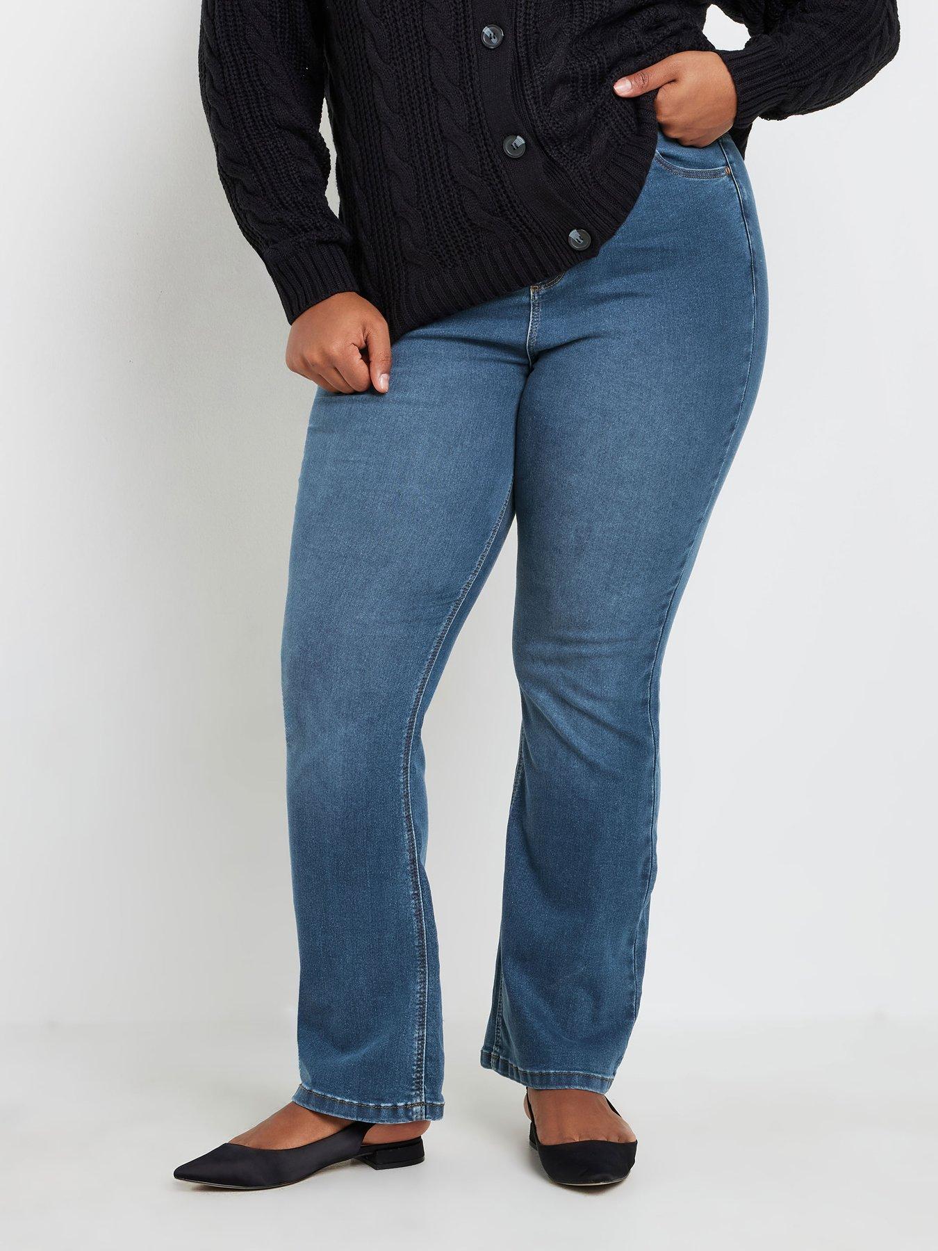 Plus size bootcut jeans best sale