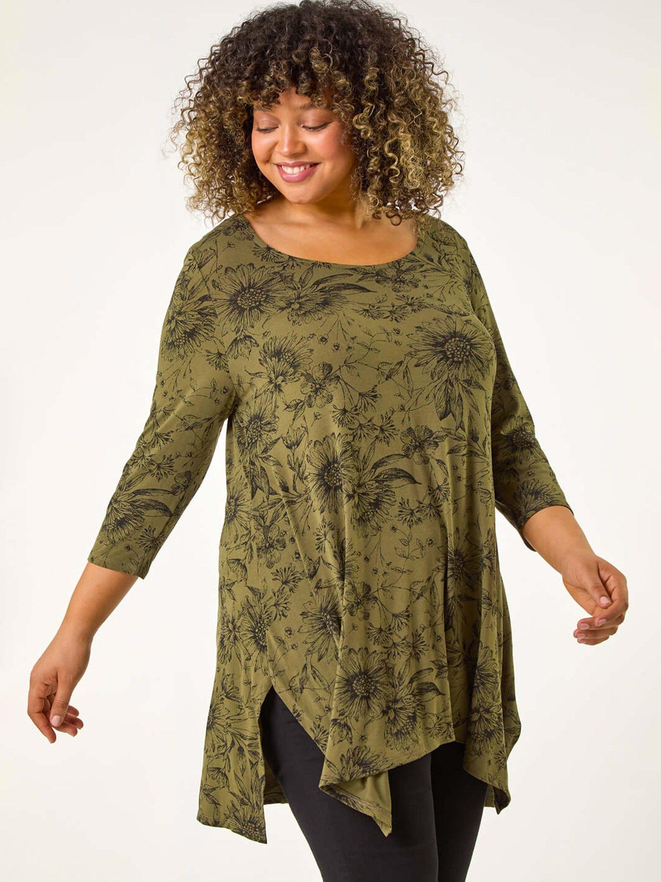 Romans plus size tops hot sale