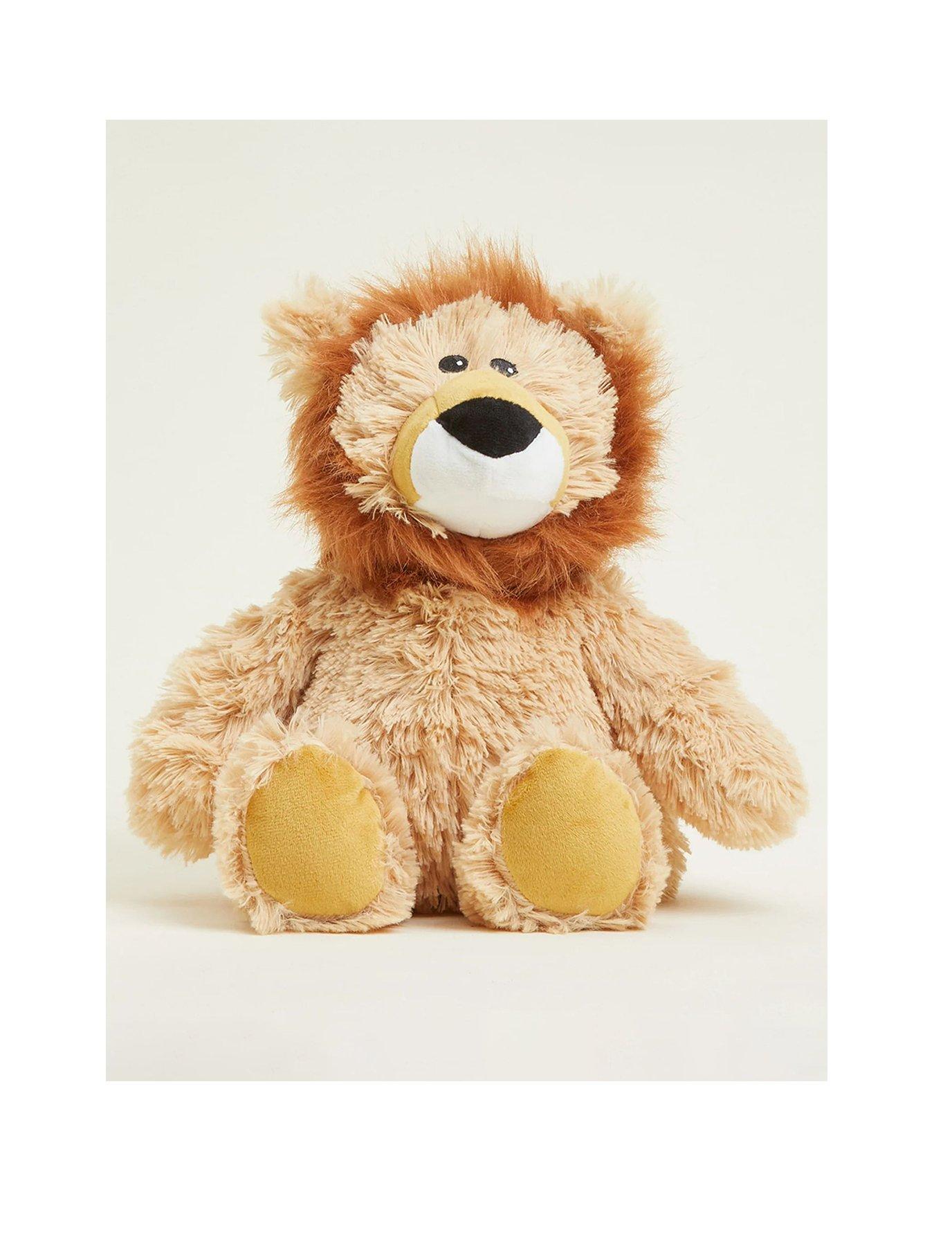 Warmies Fully Heatable Cuddly Toy scented with French Lavender - Lion