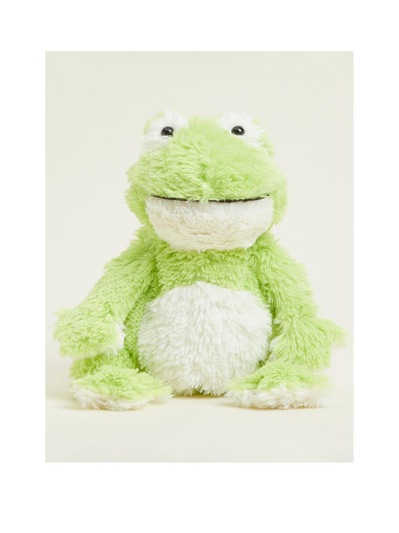 Warmies Fully Heatable Cuddly Toy Scented with French Lavender - Frog
