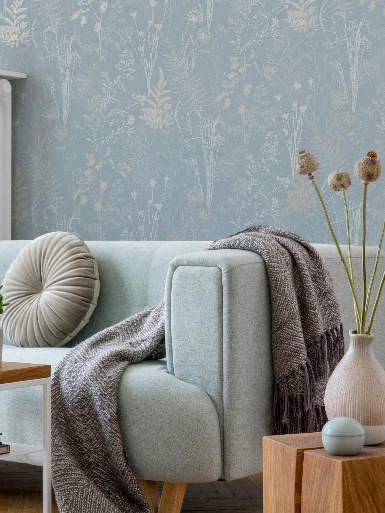 Superfresco Easy Organics Wallpaper - Duck Egg