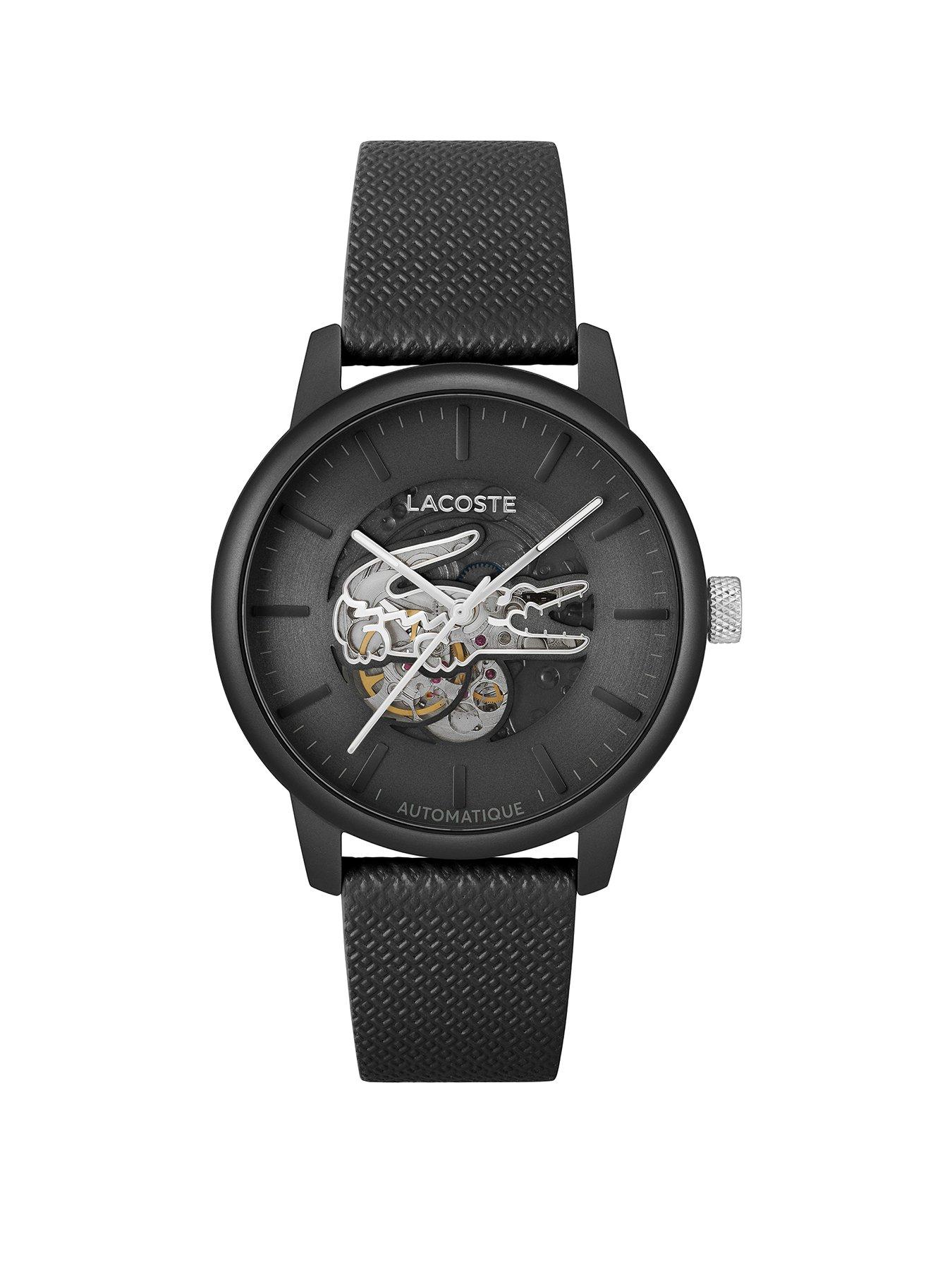 Lacoste 12:12 Automatic Mens watch Black