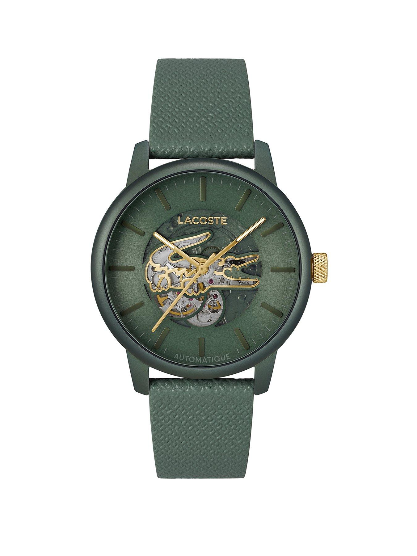 Lacoste 12:12 Automatic Mens watch Green