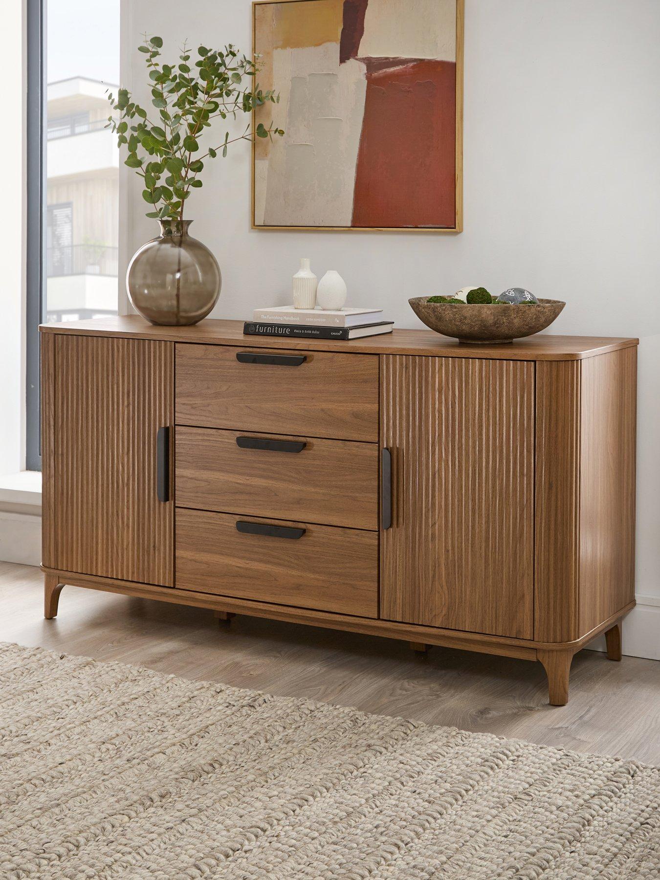 undefined Carina Large Sideboard - Mid Oak - FSC® Certified