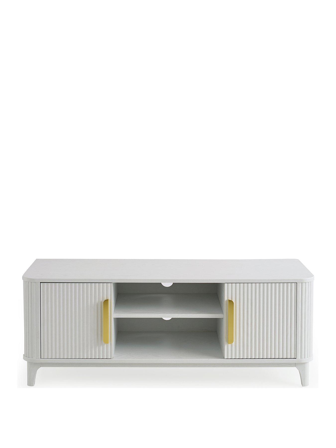 Image 2 of 7 of The Very Collection Carina TV Unit - fits up to 50 inch TV - White - FSC&reg; Certified