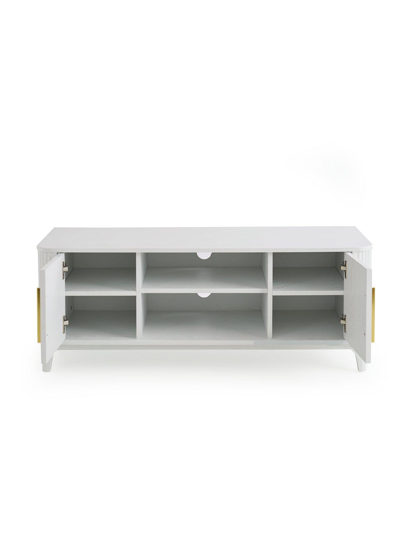 Image 4 of 7 of The Very Collection Carina TV Unit - fits up to 50 inch TV - White - FSC&reg; Certified