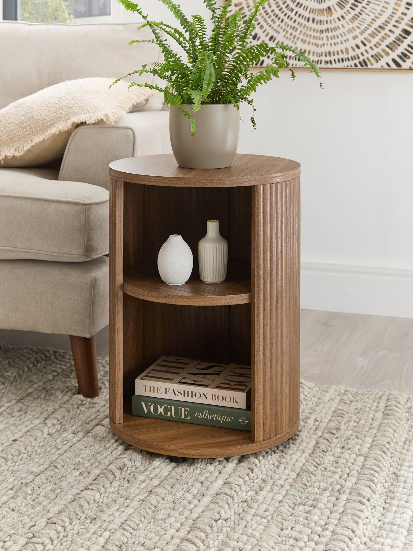 undefined Carina Side Table - Mid Oak