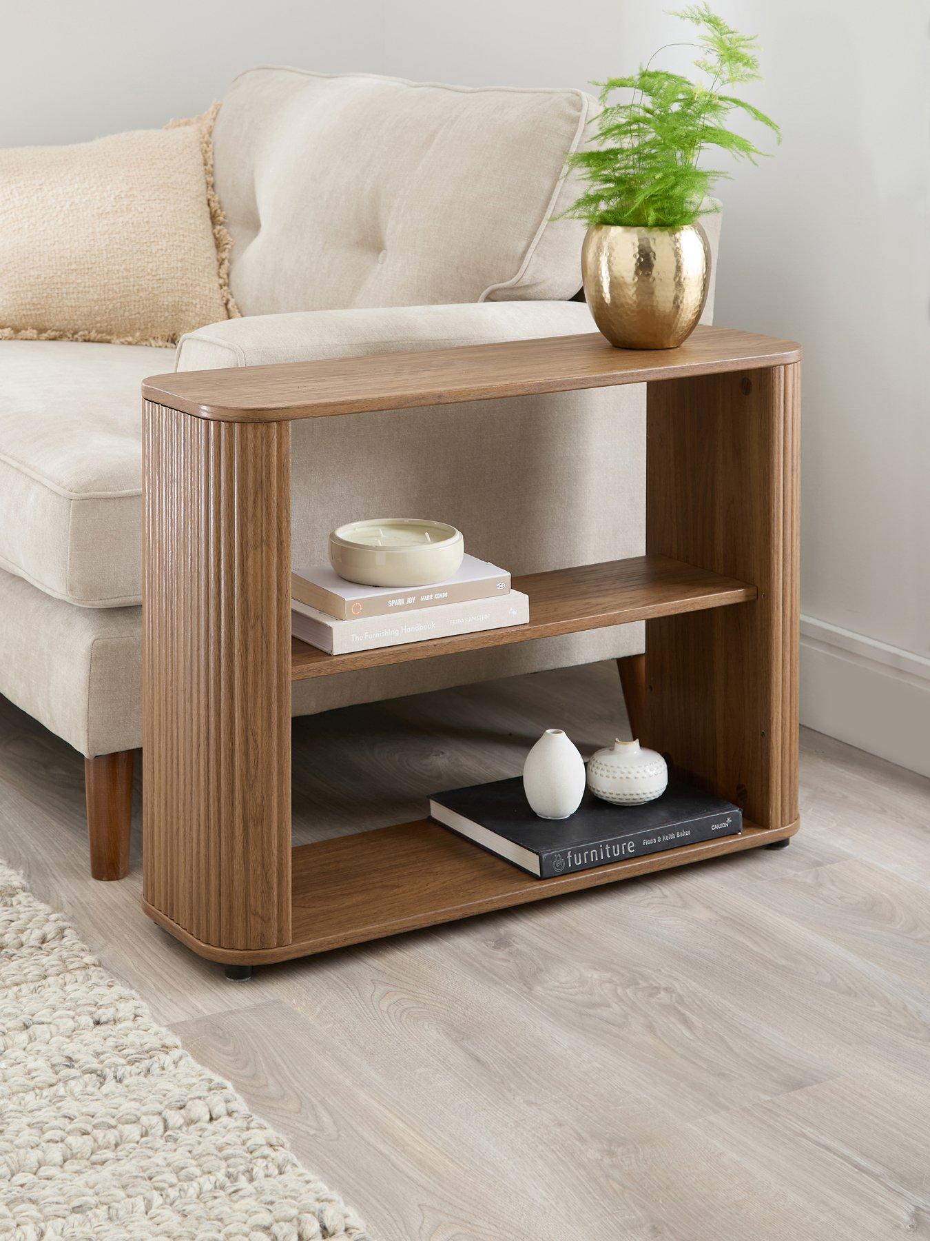 Image of Very Home Carina Sofa Side Table - Mid Oak