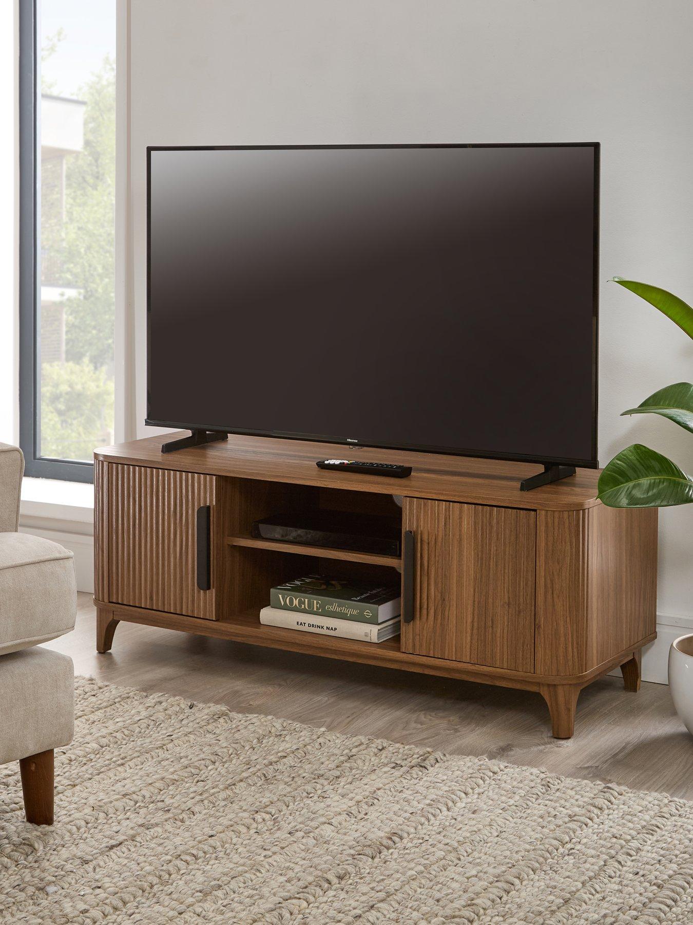 undefined Carina TV Unit - Fits up to 50 inch TV - Mid Oak